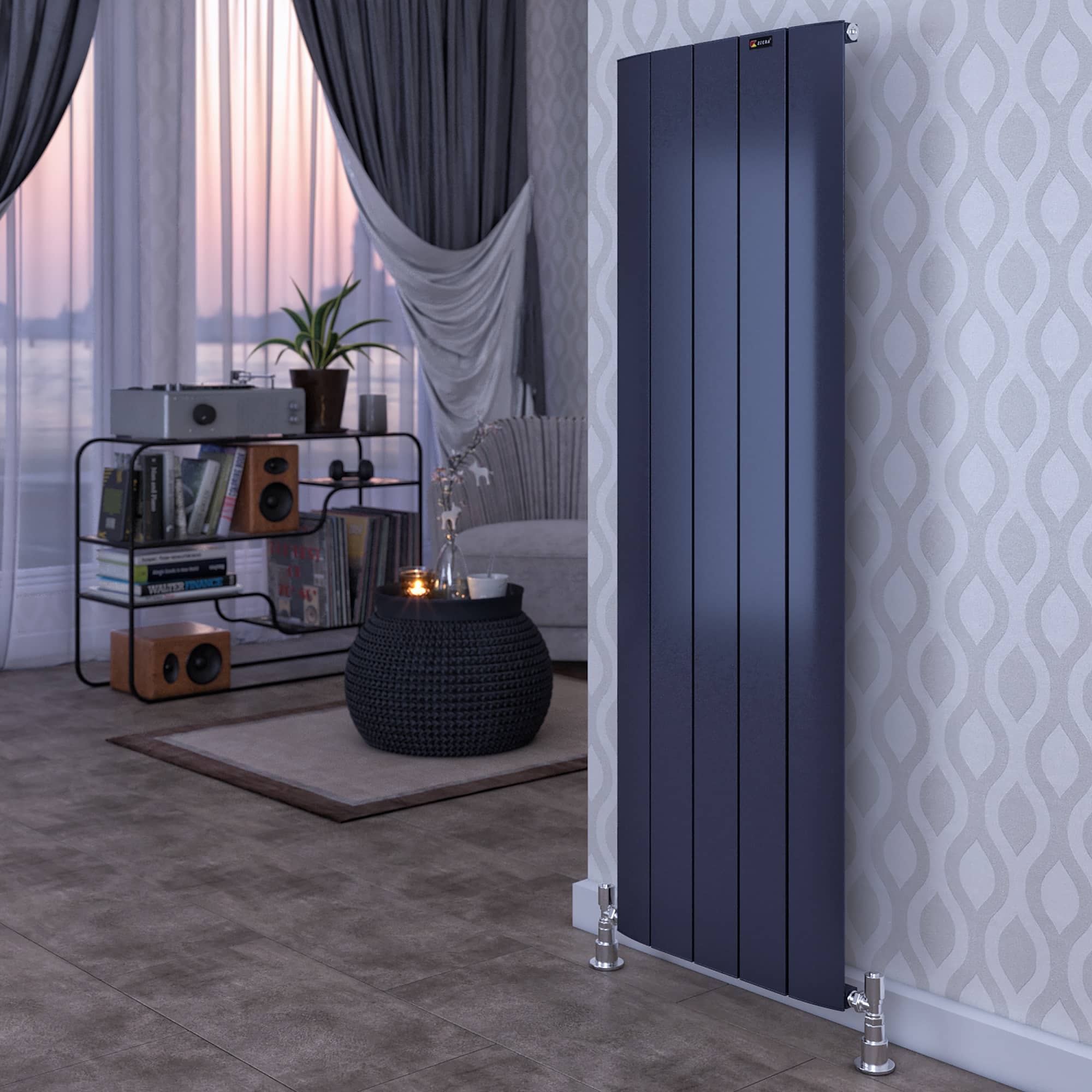 AQUA DİKEY DEKORATİF RADYATÖR